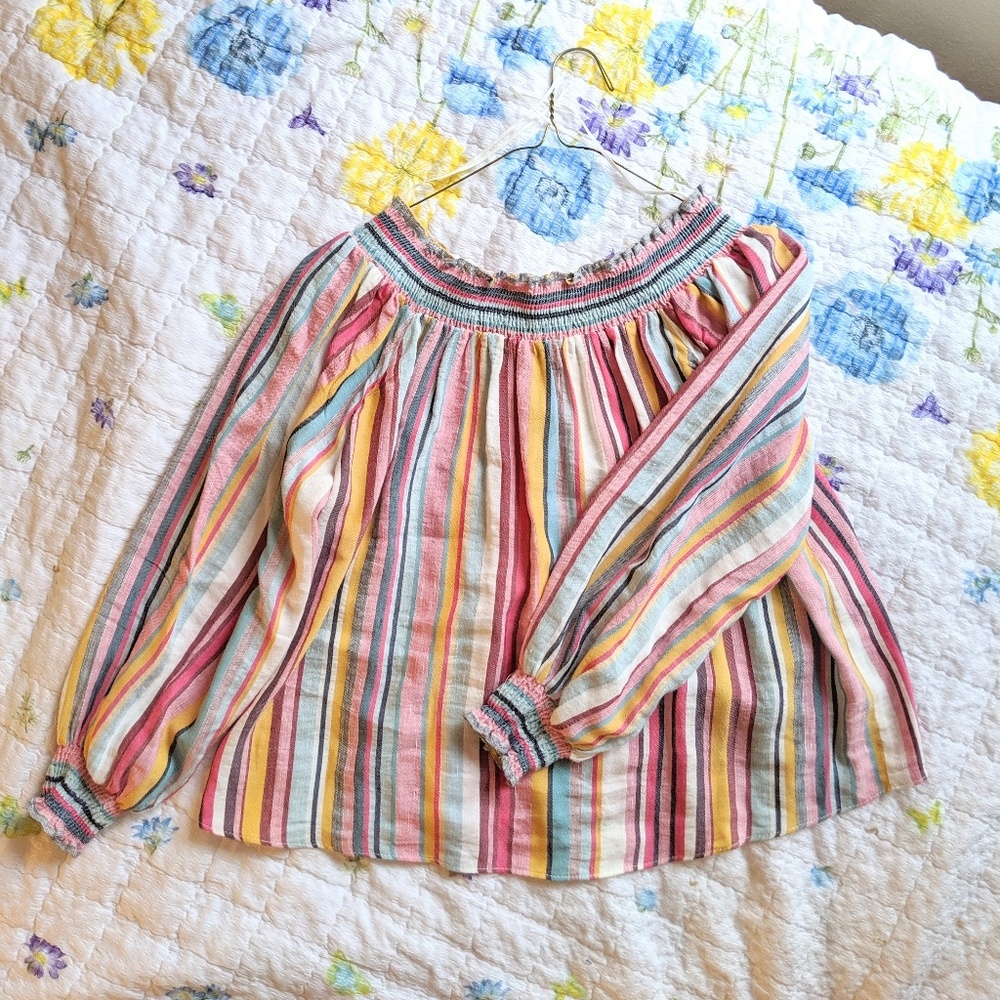 Zara off the shoulder top NWT S